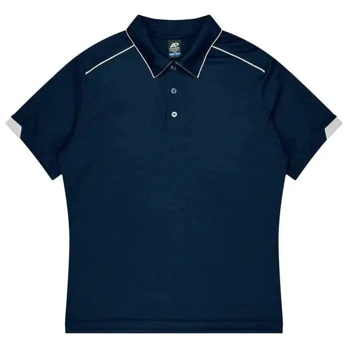 Aussie Pacific Currumbin Kids Polo Shirt 3320 Aussie Pacific NAVY/WHITE 4